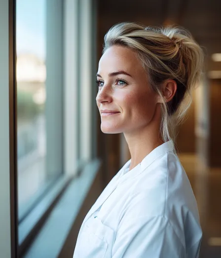 Vrouw in opleiding Keten en netwerkzorg