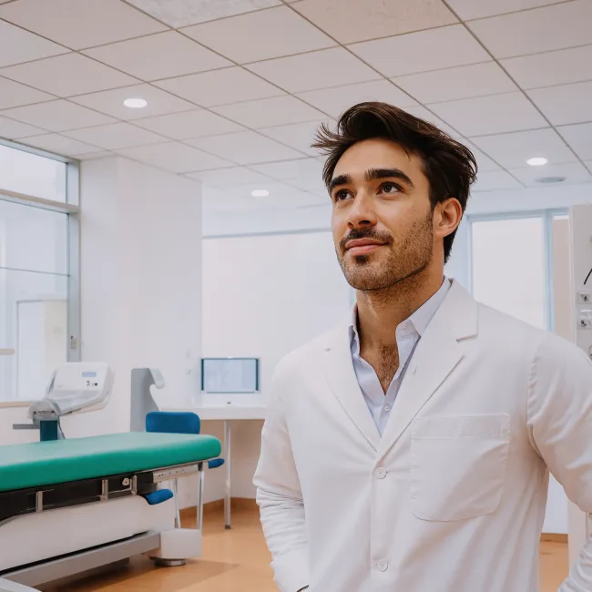 Man in de opleiding Intensieve ouderenzorg van Habeo+