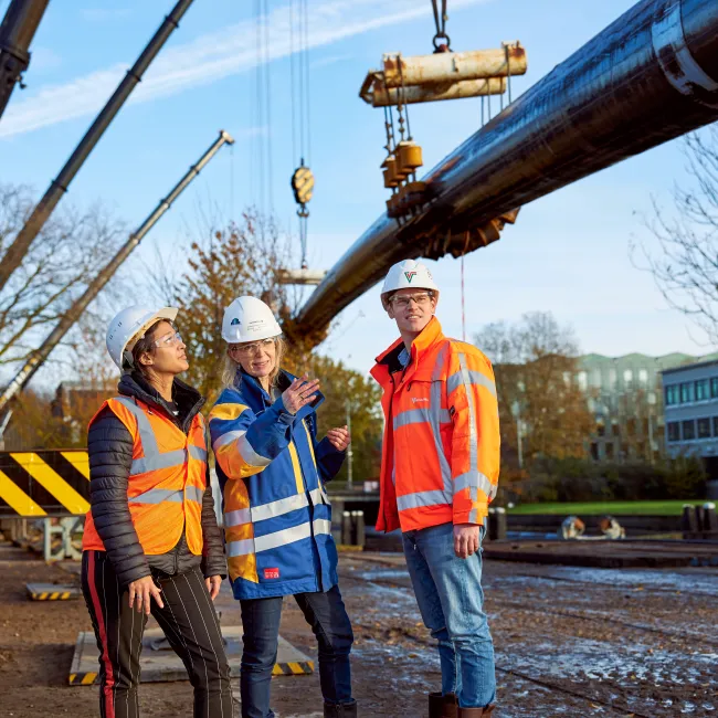 Overleg in de opleiding Masterclass Pipeline Technology - Organisatorische aspecten (MPT) bij Habeo+.