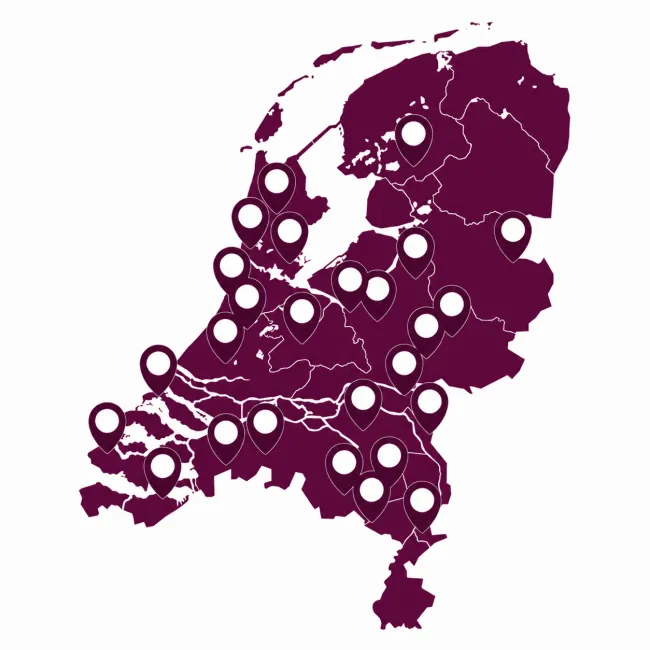 Kaart leslocaties Habeo+