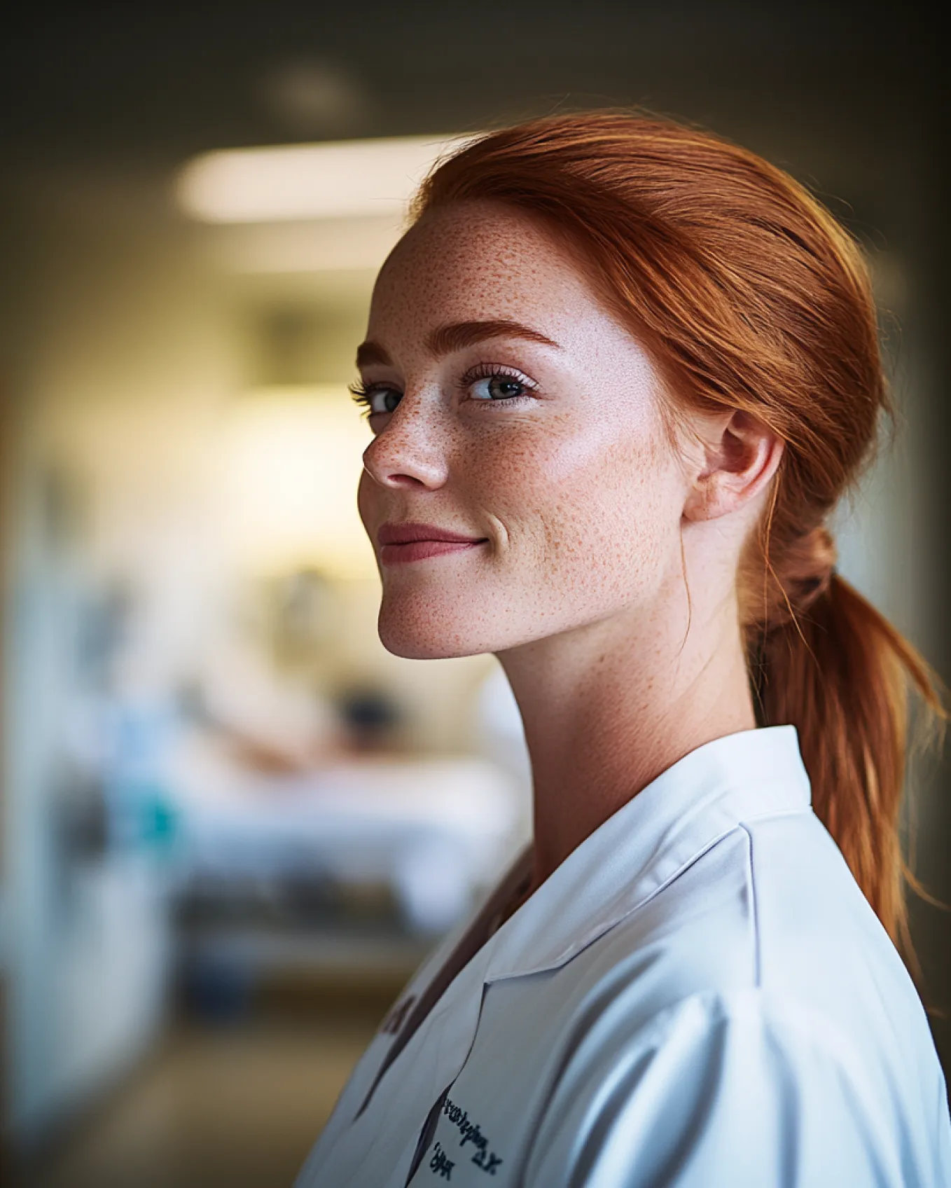 Vrouw in opleiding zorgtechnologie van habeo+